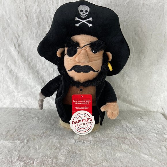 Daphnes Pirate Headcover Golf Club Cover new with tag - Picture 1 of 8